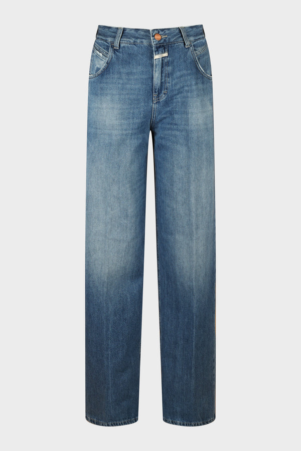 A Better Blue Edison Jeans Mid Blue