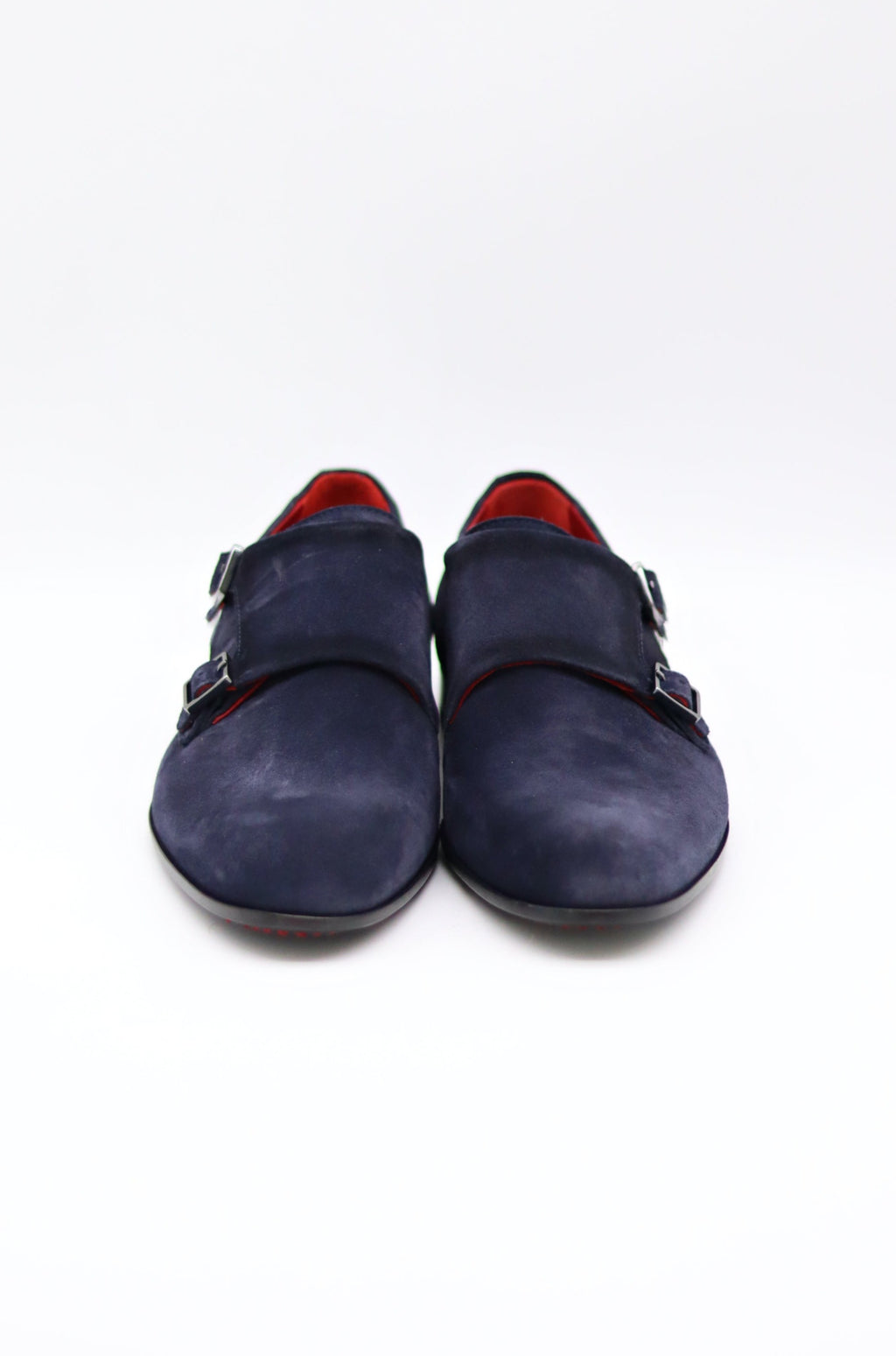 Doppel-Monkstrap Mokassin Dunkelblau