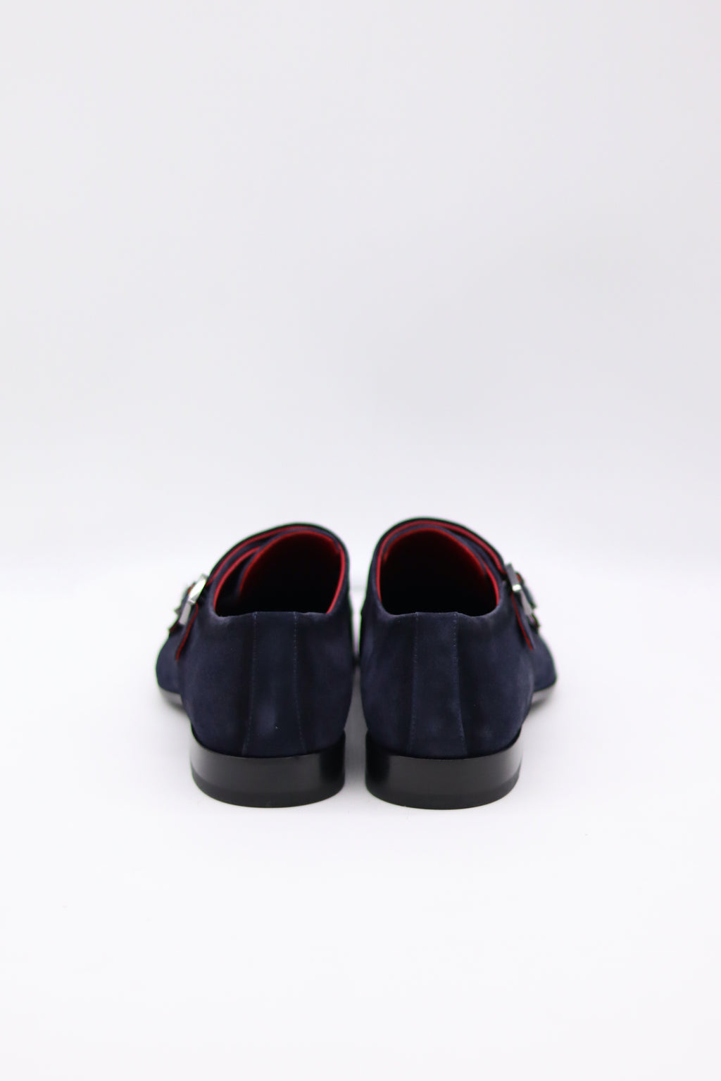 Doppel-Monkstrap Mokassin Dunkelblau