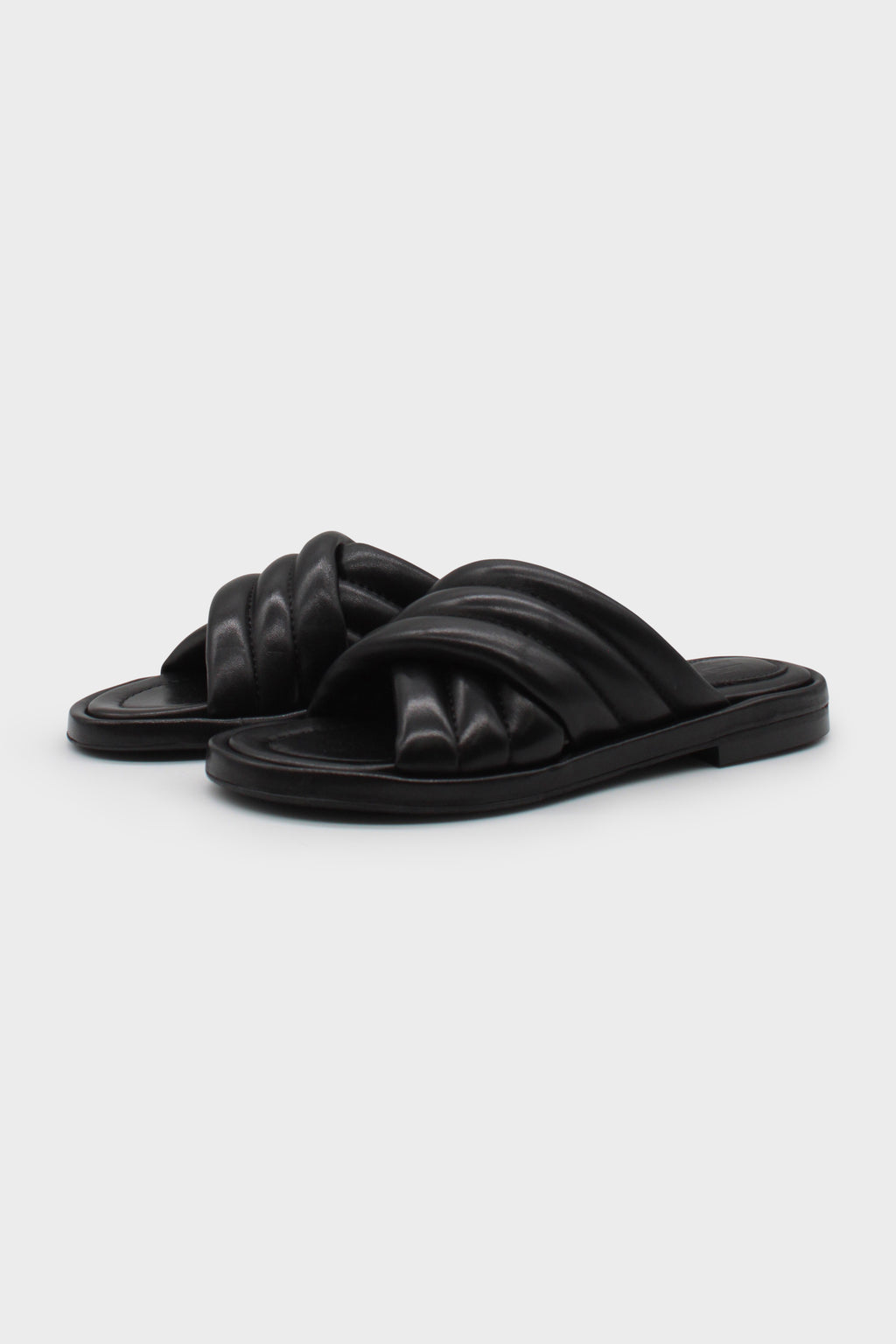 Slipper Black Nappa
