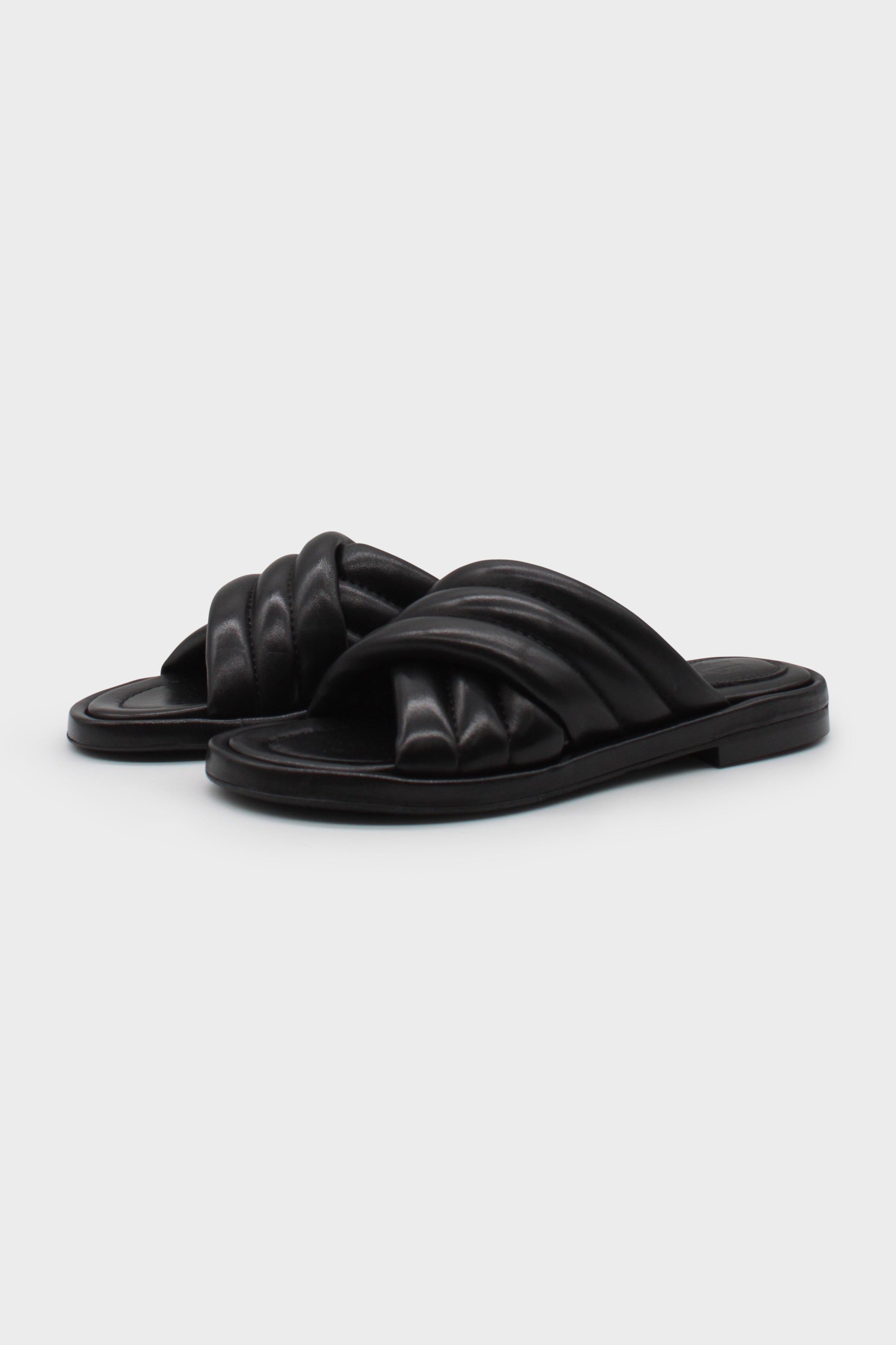 Slipper Black Nappa