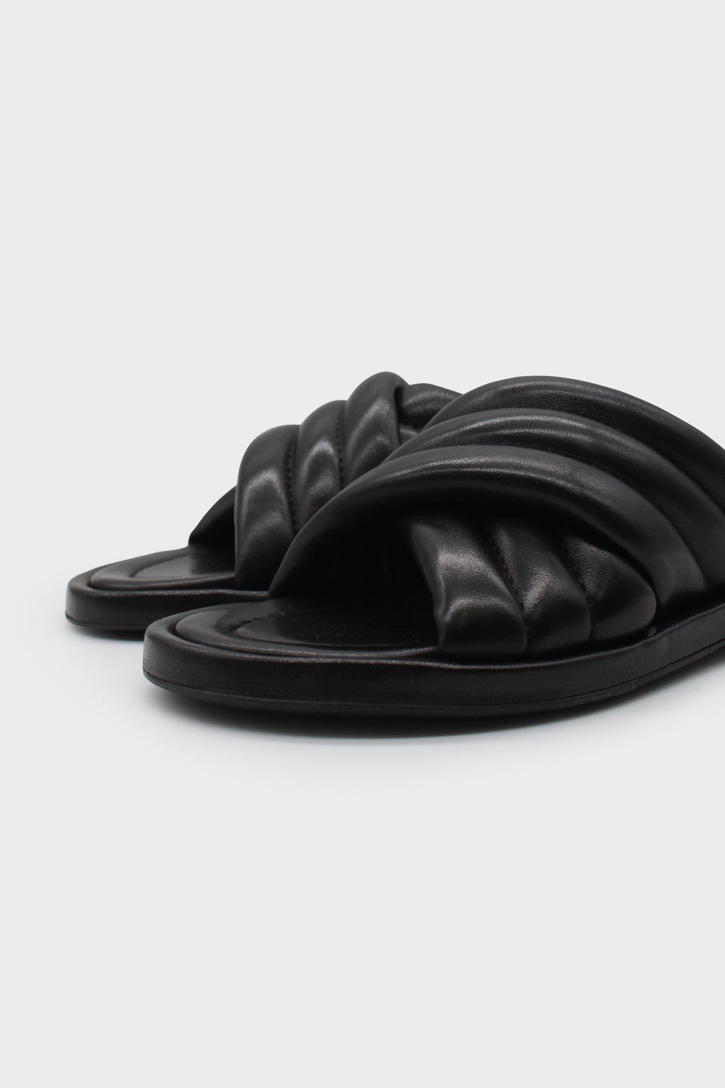 Slipper Black Nappa