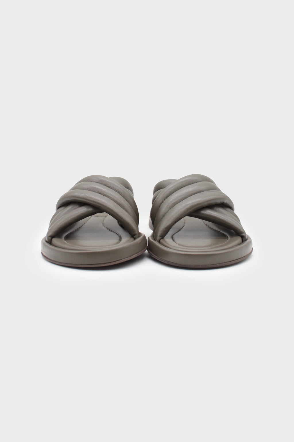 Slipper Army Green Nappa