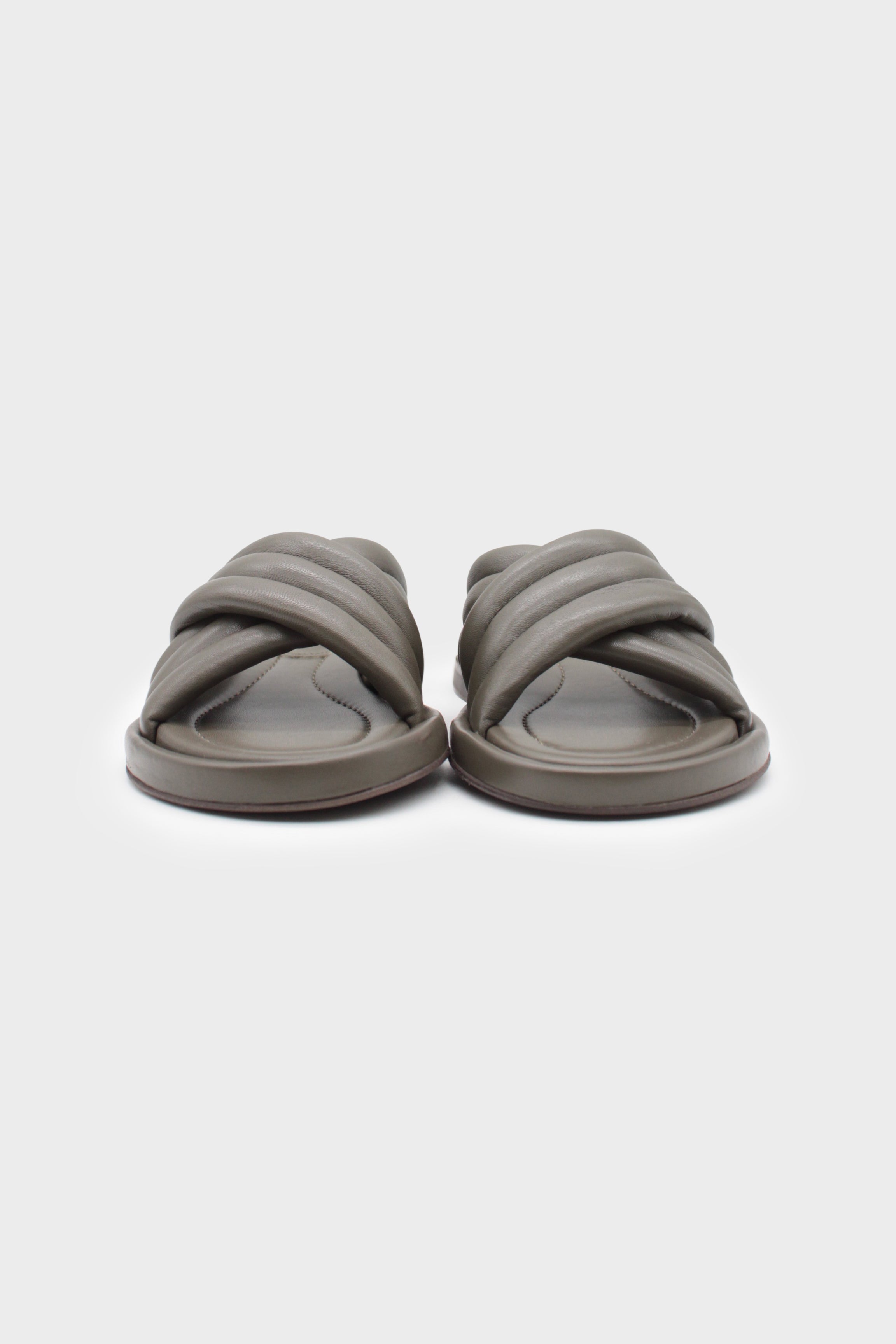 Slipper Army Green Nappa