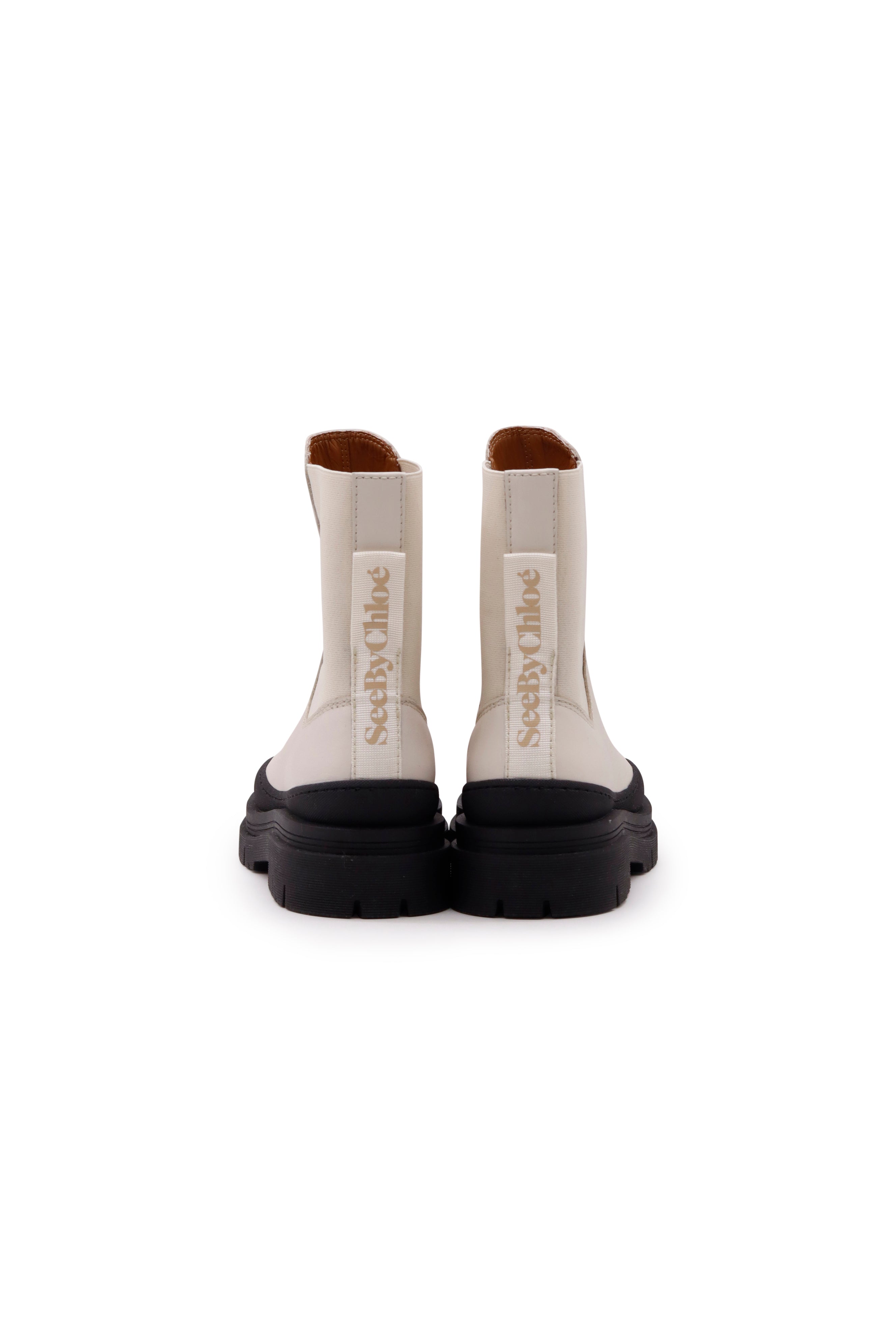 SB39030A Chelsea Boots Ivory