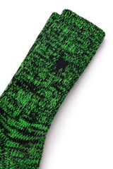 Two Tones Socks Black/ Green