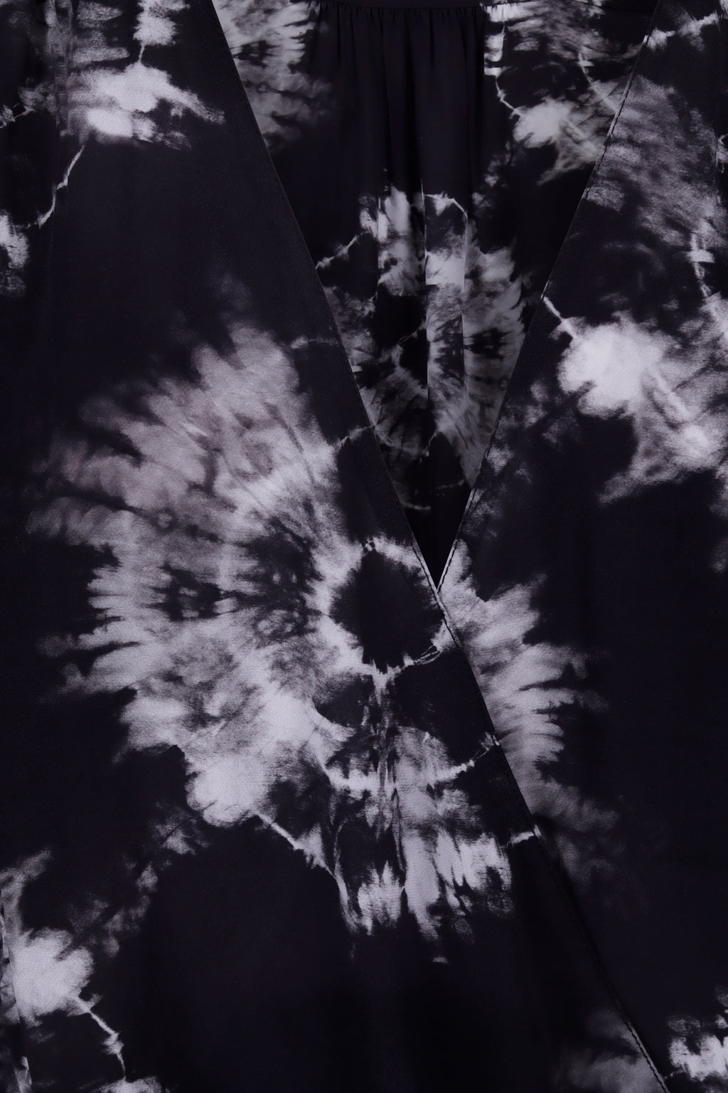 Pattern Batic Blouse Black