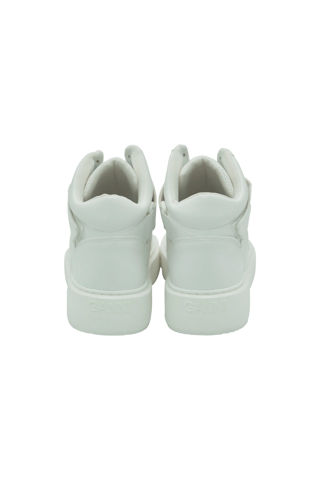 High Top Sporty Sneaker Egret