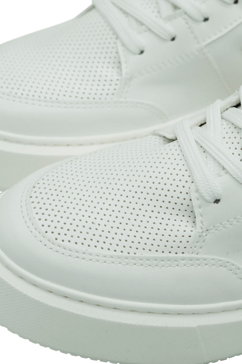 High Top Sporty Sneaker Egret