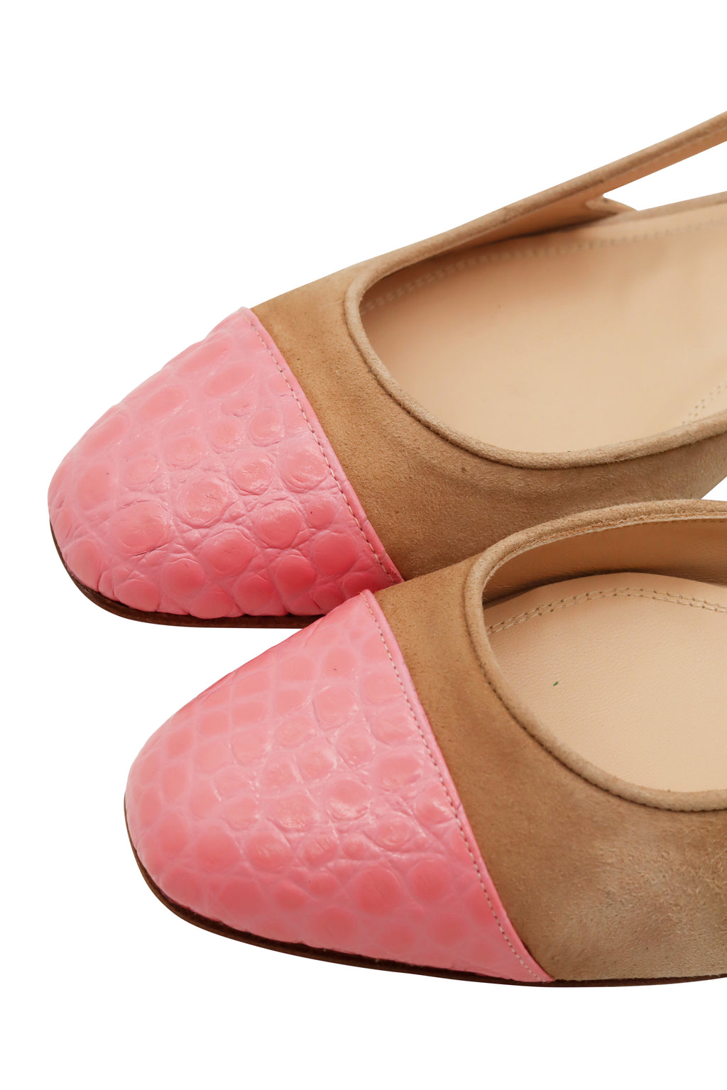 Luisa Ballerinas Pink / Taupe