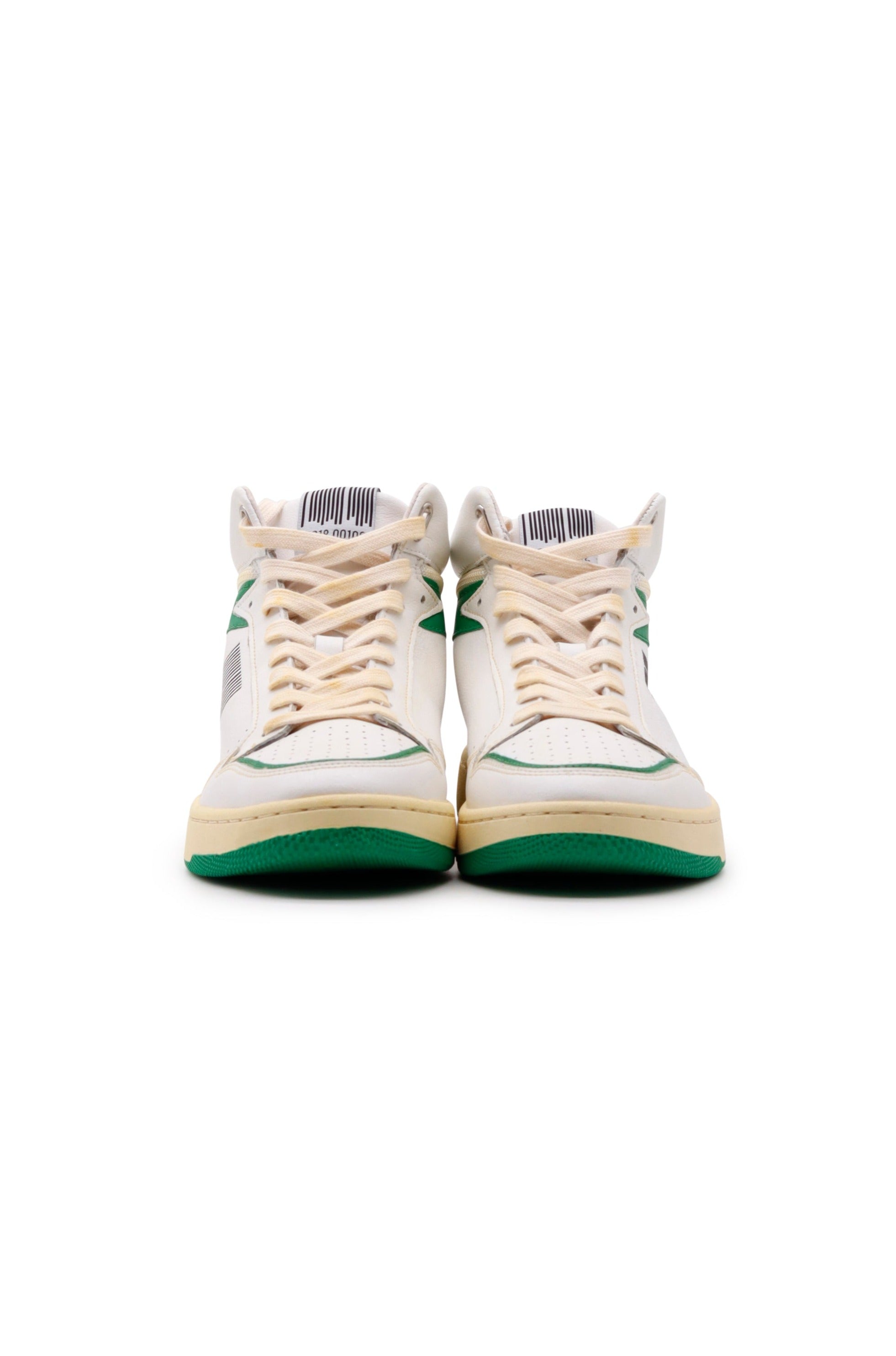 High Sneaker Men White/ Green
