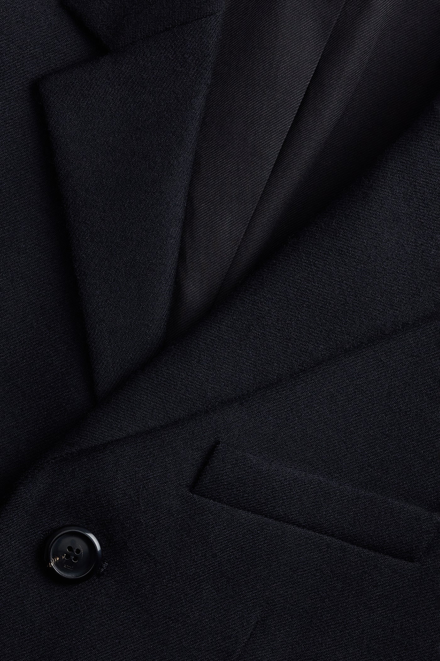 Three Buttons Jacket Black