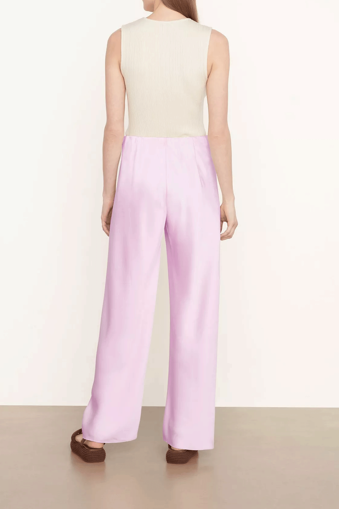 High Waist Bias Pant Petal Nectar