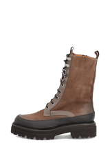 Fango Lace-Up Boots Brown