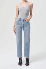 Lana Mid Rise Jeans in Curio