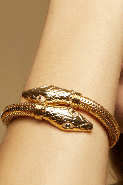 Cobra Bracelet Gold