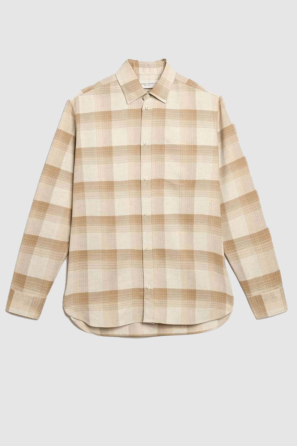 Regular Basic Shirt White Pepper/ Wet Sand