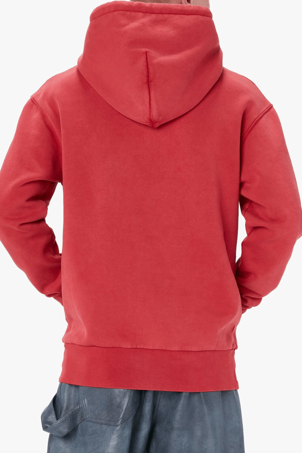 JWA Embroidered Hoodie Red
