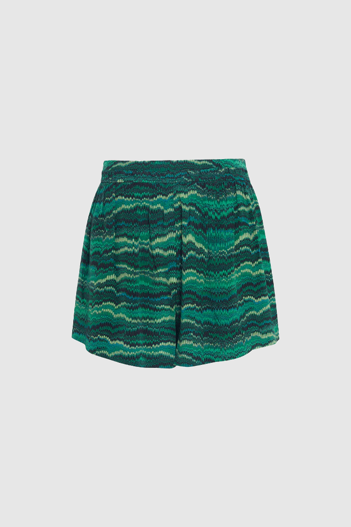 Alina Shorts Peacock