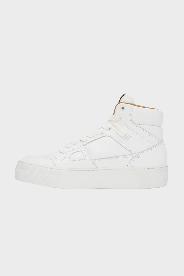 Ami De Coeur Mid Top Sneaker white