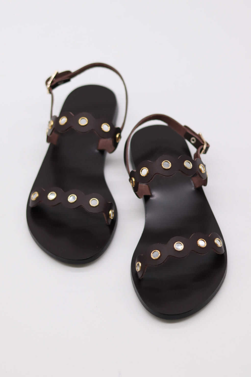 Clio Mirror Sandals