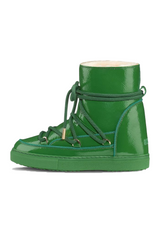 Full Leather Naplack Boots Green