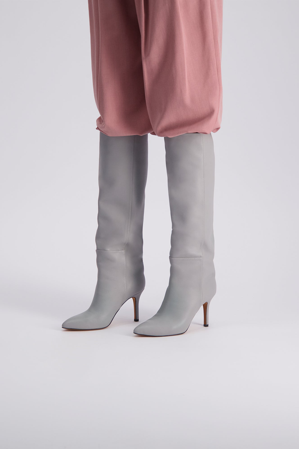 Aura Tall Boots Grey