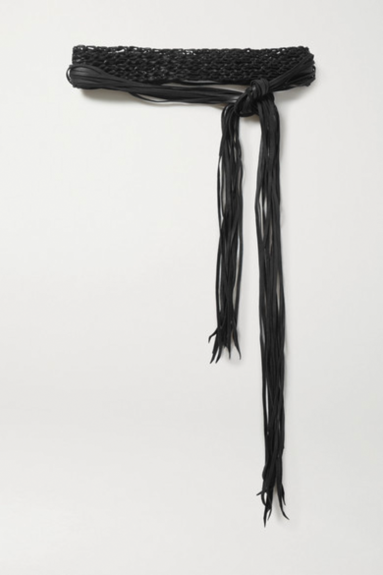 Venus Leather Belt Black