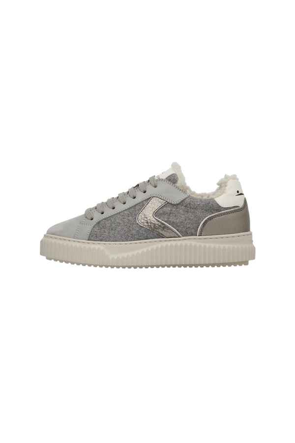 Lipari Fur Sneaker Grey