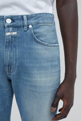 Cooper Tapered Jeans Mid Blue