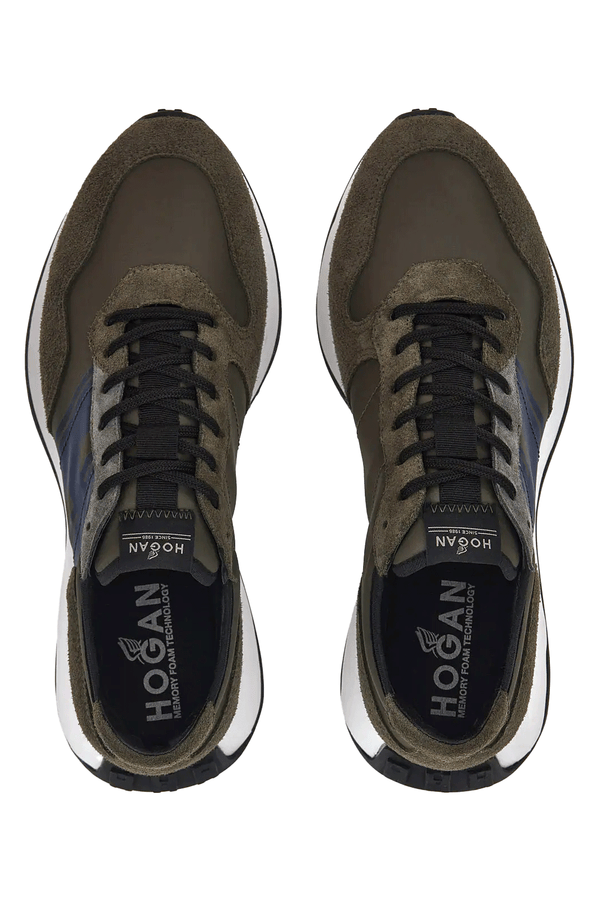 H383 dark gray sneakers