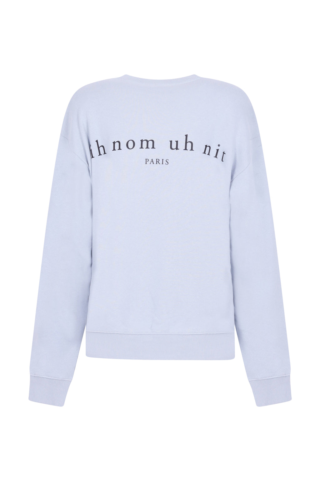 Crewneck with Future Mask Powder Blue