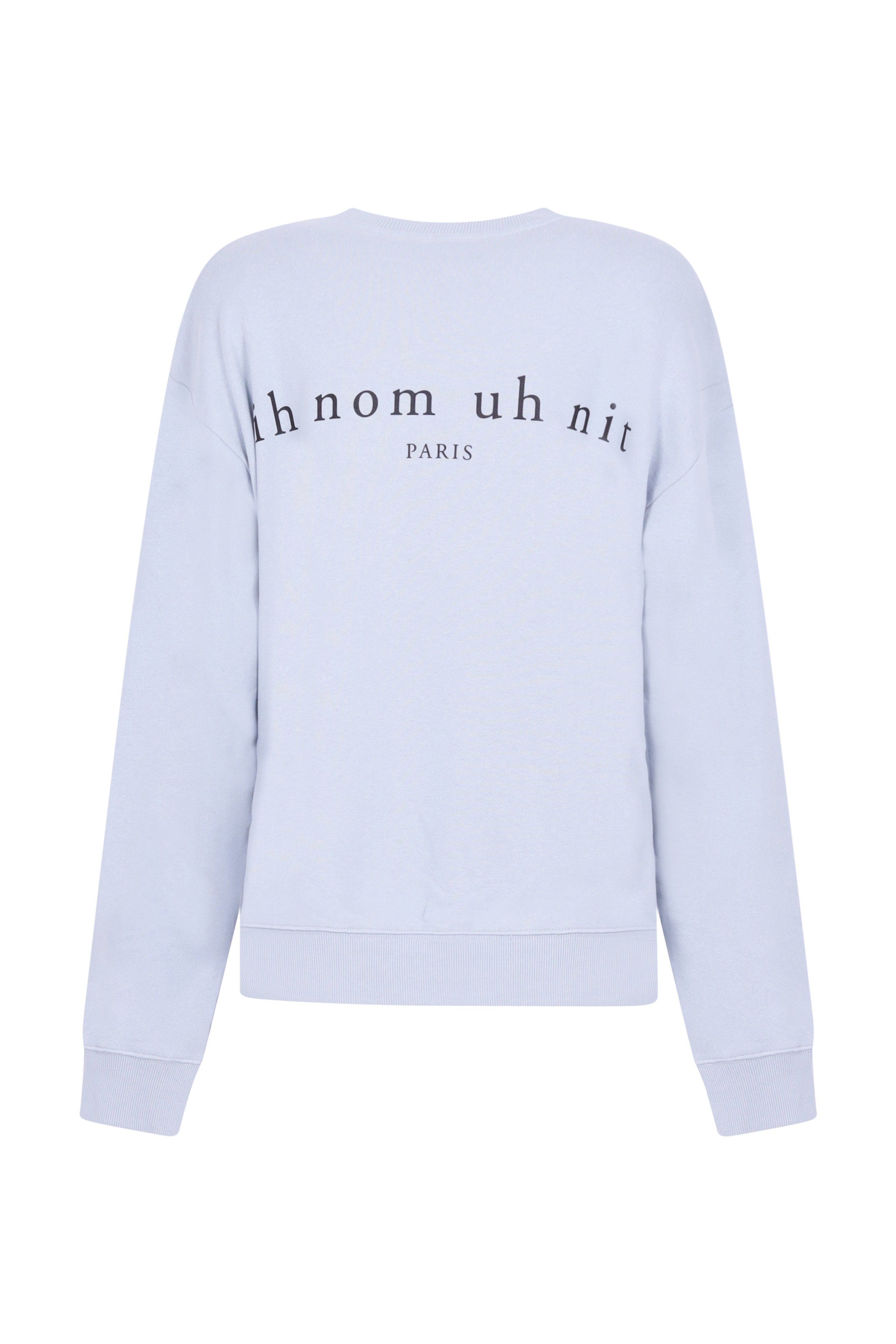 Crewneck with Future Mask Powder Blue