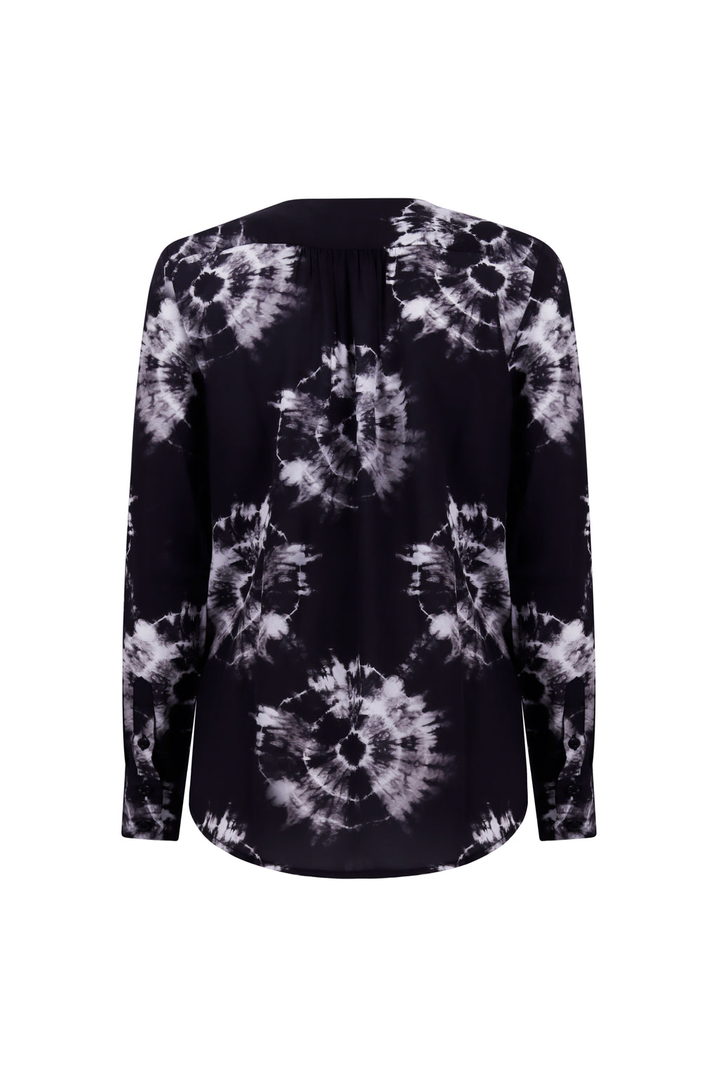 Pattern Batic Blouse Black