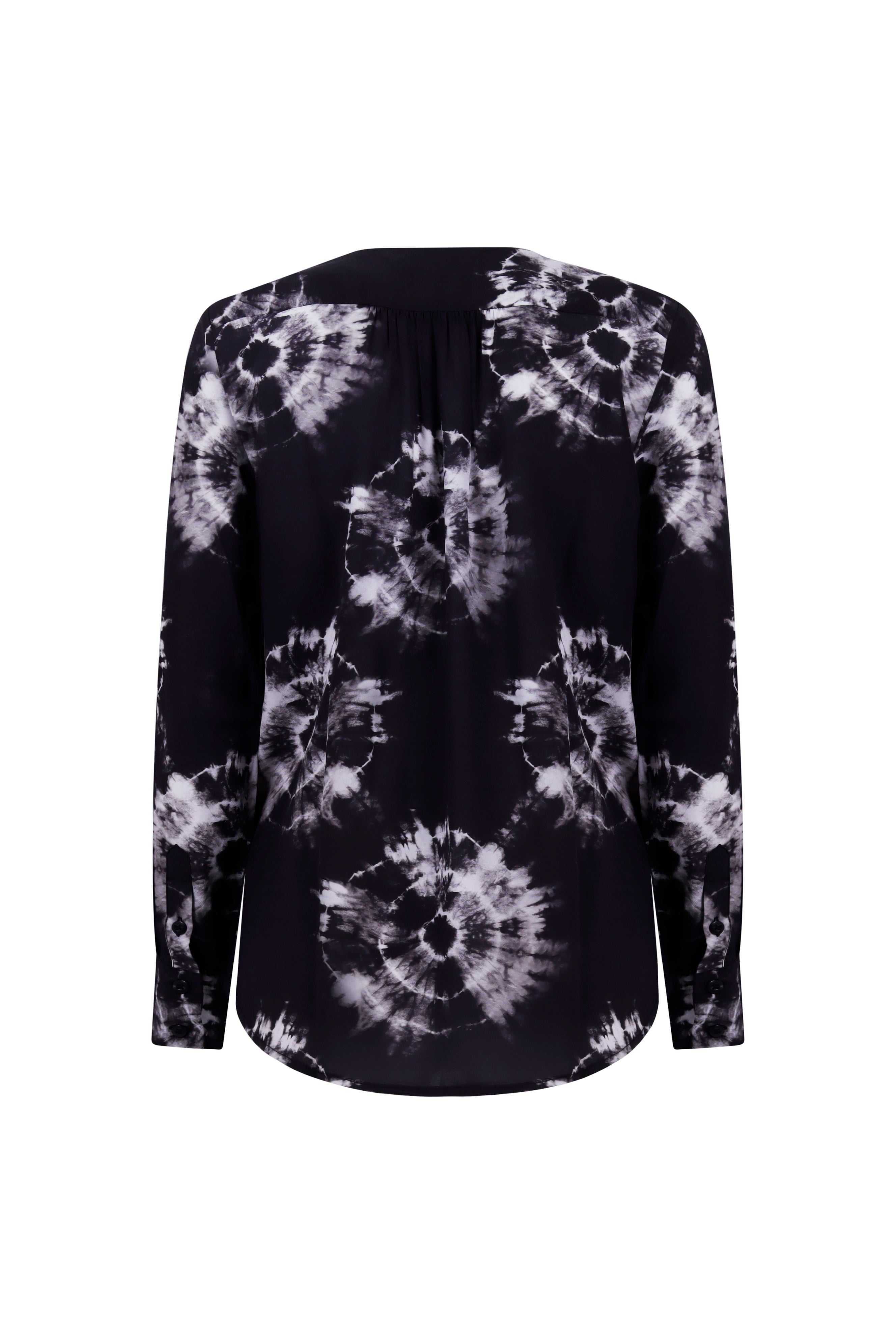 Pattern Batic Blouse Black