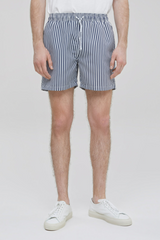 Striped Swim Shorts Indigo