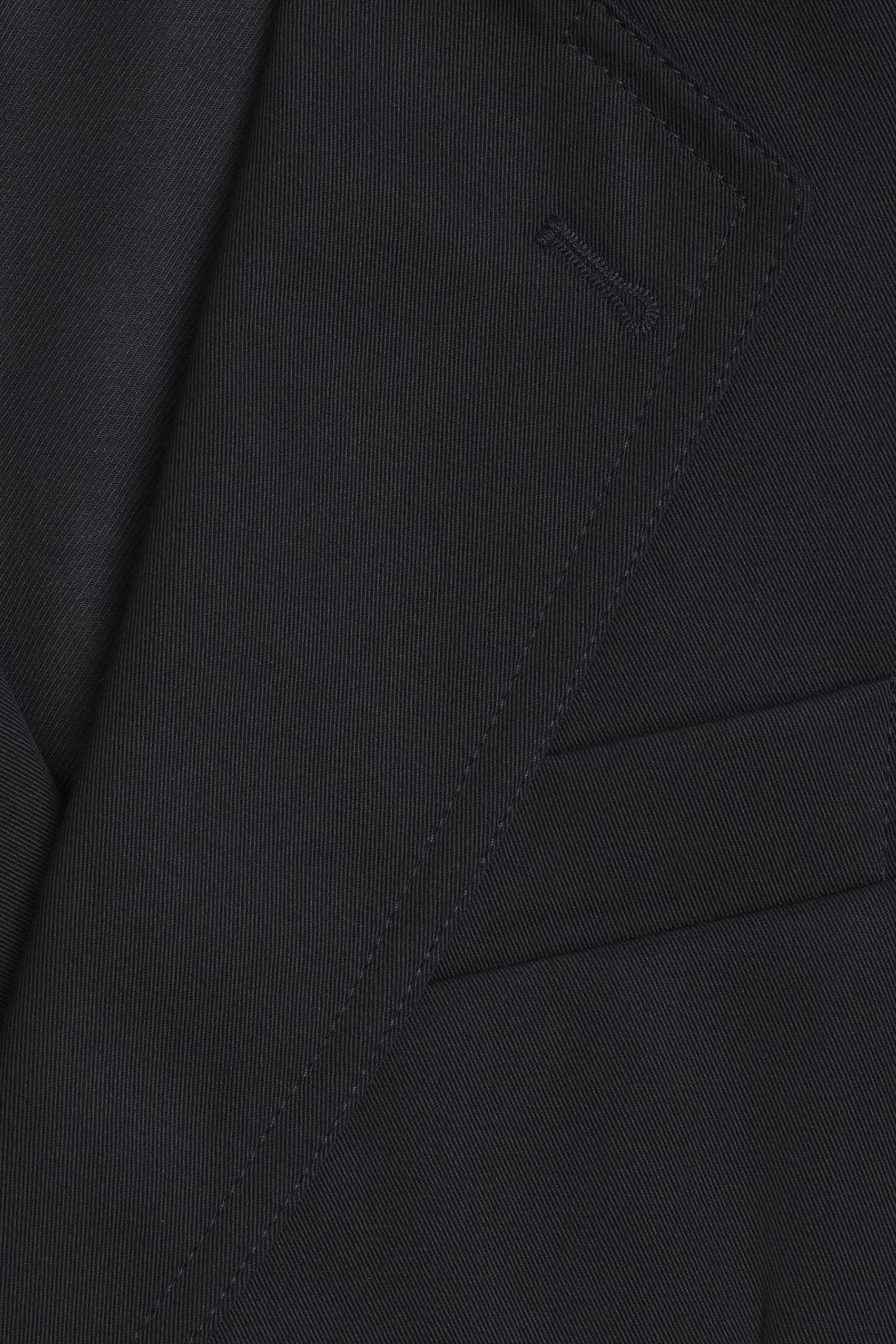 Two Buttons Jacket Black