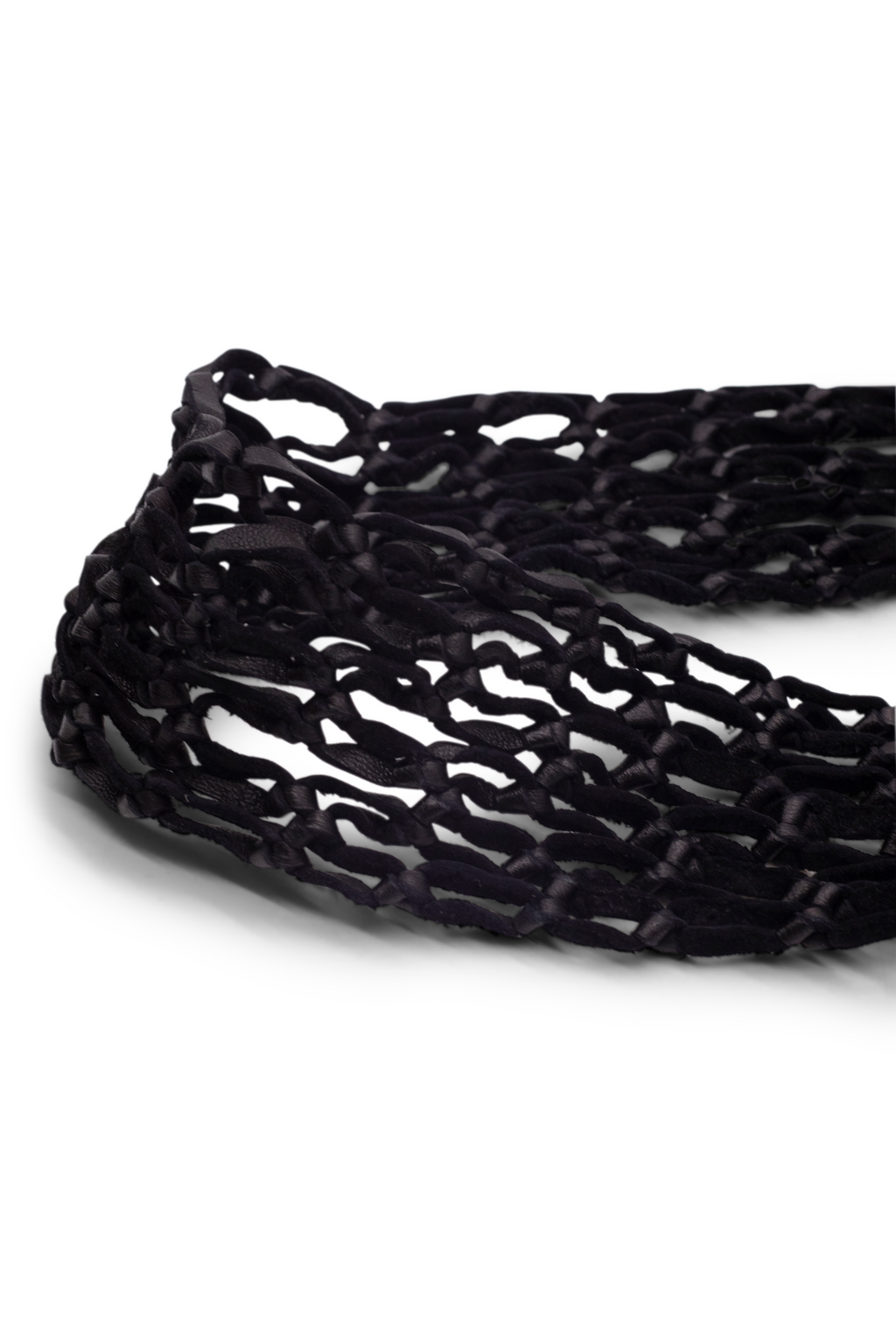 Venus Leather Belt Black